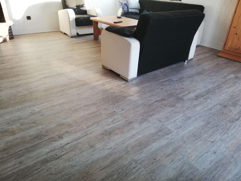 Designboden im Wohnzimmer